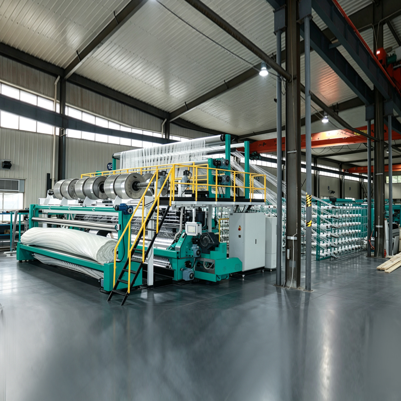 YRS3-M-H High Strength Bixial Warp Knitting Machine
